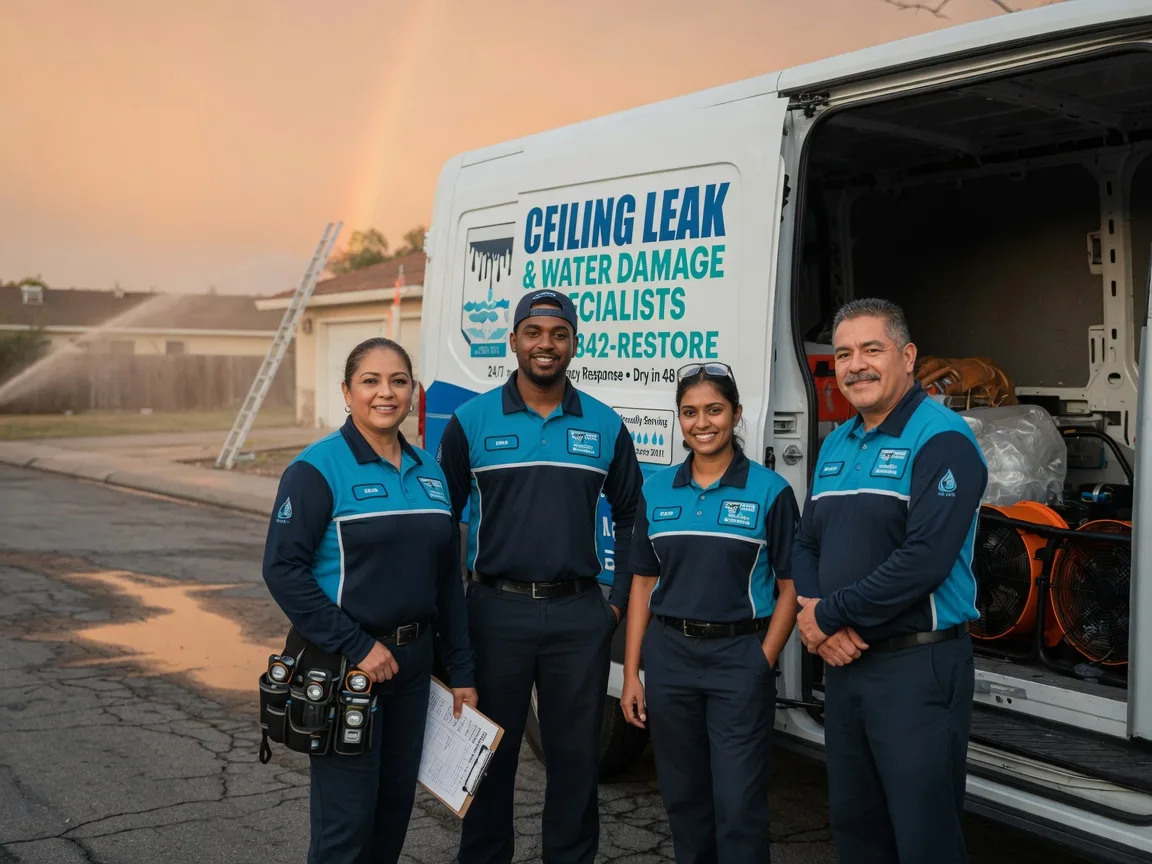 Ceiling Leak Cleanup company in Montrose, PA
